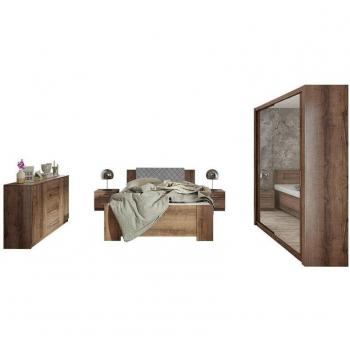 Conjunto de dormitorio Roble del Monastery y Soft Pik 029