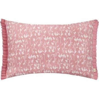 Belle Floral Cotton Rectangular Cushion