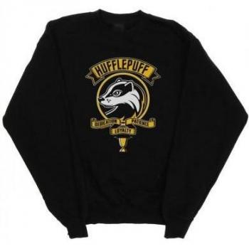 Felpa donna con logo Tassorosso di Harry Potter
