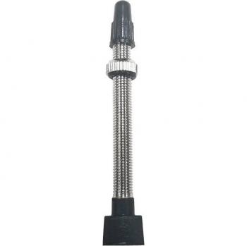 Bicicleta Neumático Presta 60mm sin Cámara, Latón Madre Core, Uso en Montaña y Carretera con Tapa y Herramienta