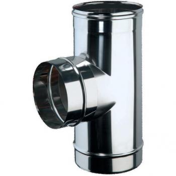 FERRARI SRL Edelstahl T-Adapter 90 Grad 180mm