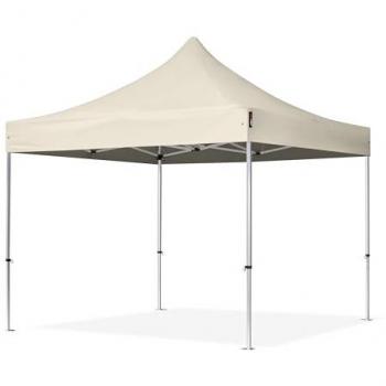 Tente pliante TOOLPORT 3x3 m Crème – Aluminium, PES 800