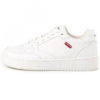 Deportivos Levi's para mujer en color blanco