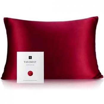 Hair & Skin Silk Pillow – YANIBEST 100% Mulberry, 21 Momme