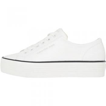 Calvin Klein Jeans Halbschuhe BOLD VULC FLATF LOW in Weiß