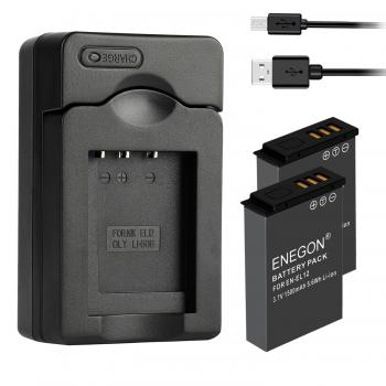 ENEGON Batteria per Nikon Coolpix S300