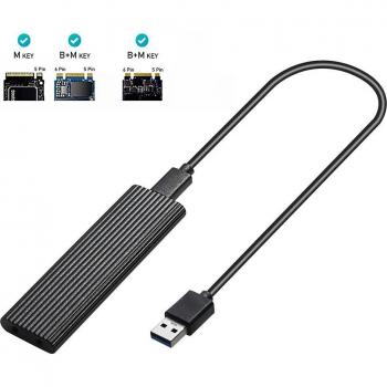 M.2 NVMe SSD USB 3.1 Housing