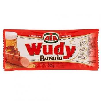 Aia Würstel di Suino Wudy Bavaria, 250g