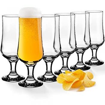 Set de verres à bière et boissons, 6 pièces – 360 ml