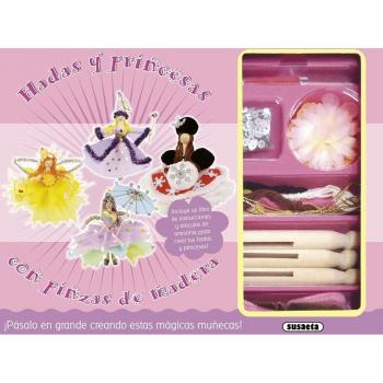 Hadas y princesas con pinzas de madera