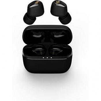 Schwarzes Edifier TWS2 In‑Ear Wireless Headset – Bluetooth 5.0, 3 h Laufzeit