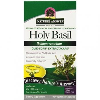 Extracto de Albahaca Bendita Nature's Answer – 90 Dosis