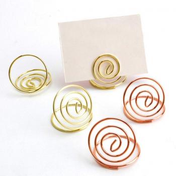10 Pcs Rose Gold Circle Ring Wedding Supplies