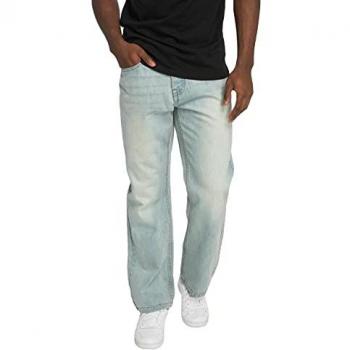 Jeans RocaWear, taglia 31, colore azzurro chiaro lavato, stile Wed Loose Fit