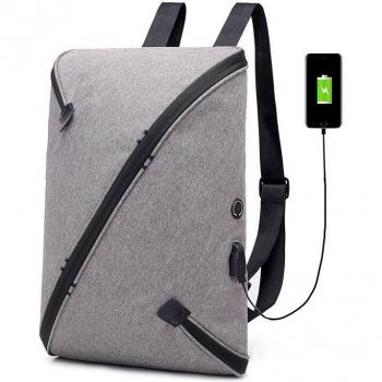 Mochila ZENBEFE, bolso de negocios, con carga USB, para hombres