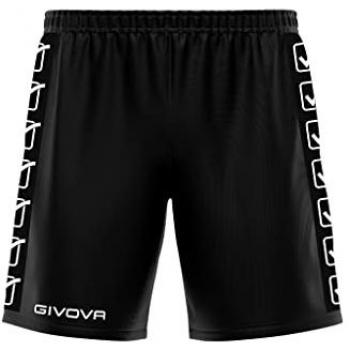 Short Givova Poly Bande Noir S 34 (Taille)
