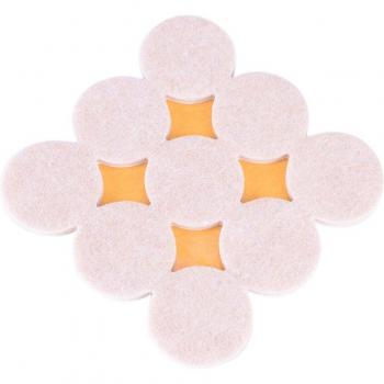 Redonda Adhesiva Protector de Mueble 18 Unidades