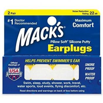 Weiche Silikoneingänge Pillow – 2 Paar, Mack’s [Regular Product]