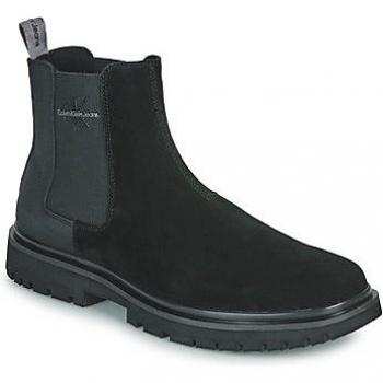 Chaussure Chelsea noire en daim avec semelle EVA Calvin Klein