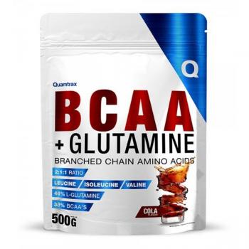 Quamtrax BCAA e Glutammina 500g Orange