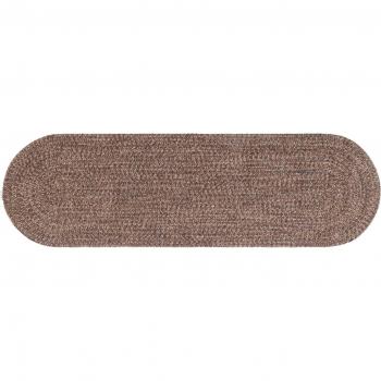 Tapis Plat Oval Tasy Marron 60x120