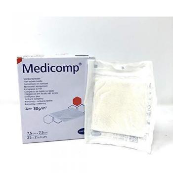 Nonwoven gaaskompres steriel 7,5x7,5cm