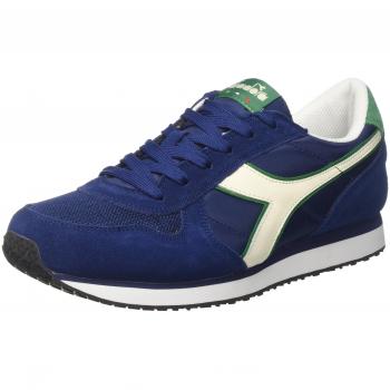 Diadora Men's K-Run II Low-Top Sneakers, Blue, 11 UK
