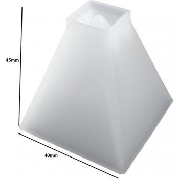 Molde de Silicona Pirámide para Velas y Proyectos de Resina, 20-95mm