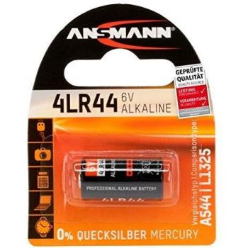 ANSMANN 6V Alkaline Batterie 4LR44 Einzelblister