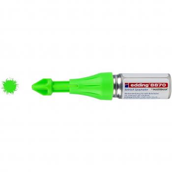 Marqueur En Spray Peinture À Craie Vert Fluorescent Pour Trous Perçés Edding