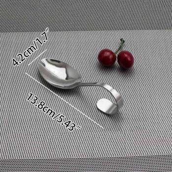 Cuillère à soupe en acier inoxydable pour buffet