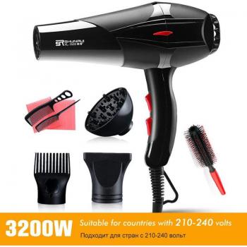 Blue Anion Electric Hair Dryer
