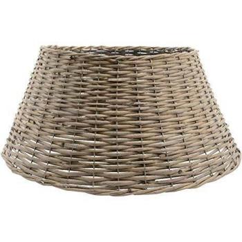 Weihnachtsbaum Ständer Abdeckung Weide grau Ø 70 cm / Höhe 28 cm