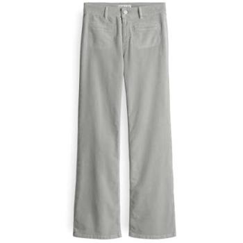 Opus Flared Fit Cordhose „Melly“ – Grau, 42/32
