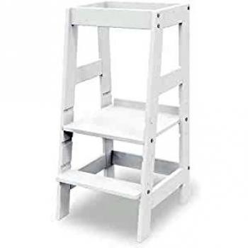 PINOLINO 842401 Lernturm 'Fino', lackiert, weiß, 1 Stück