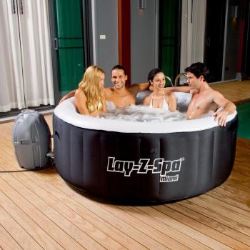 Piscina idromassaggio gonfiabile riscaldata Lay-Z-Spa Miami AirJet