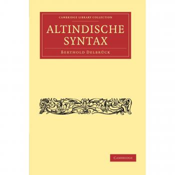 Altindische Syntax