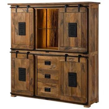 Buffet en Bois de Manguier Laqué