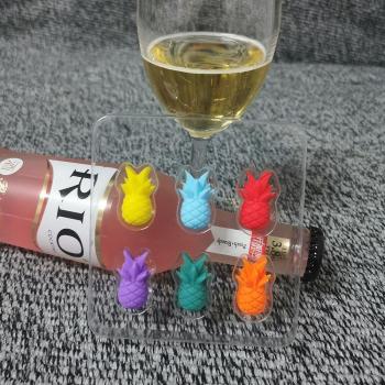 6pcs Silicone Drinking Glass Markers