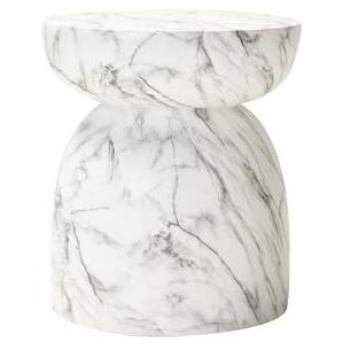 Taburete Blanco 41x41x47 Cm