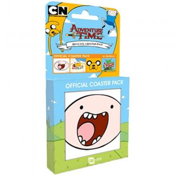 Mixed Adventure Time Wood Coaster Set (GB Eye)