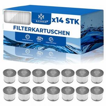 KESSER® SPA Filterkartusche Größe VI – Ersatz für Lay-z-Spa Intex Pools