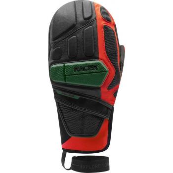Manoplas Racer Pro en Negro, Rojo y Verde