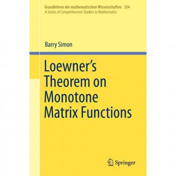 Vitalsource Technologies, Inc. Loewner's Theorem On Monotone Matrix Functions