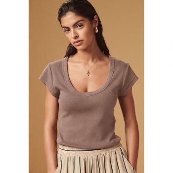 T-Shirt U‑Shape Next Slim Fit