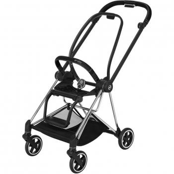 Passeggino Mios Chrome Black con Seduta