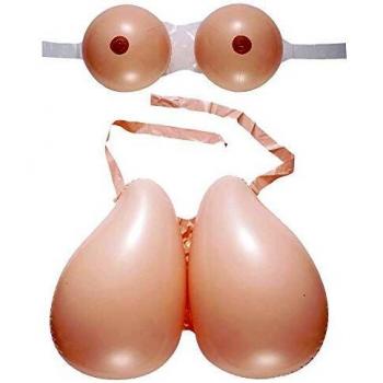 Pack de rembourrage gonflable poitrine/fesses – beige – unisex