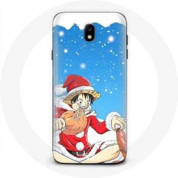 Coque para Samsung Galaxy J3 2017 Anime One Piece Luffy Le jour de Noël 2023