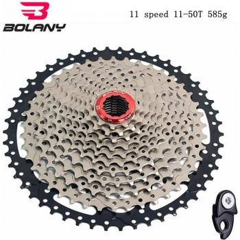 BOLANY 9/10/11 Speed Bicycle Cassette 11-50T for ALIVIO/DEORE/SLX/XT