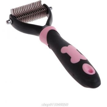 All-in-One Pet Brush: Demat, Trim, and Deshed – 10-18 Blade Combo